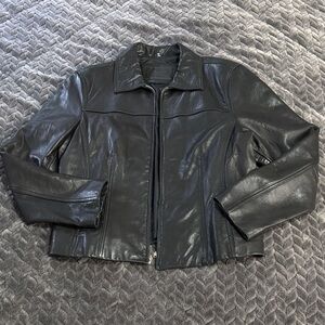 Vintage Early 2000’s Avanti New York Soft Genuine Black Leather Women’s Size XL